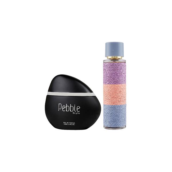 Netmeds | Maryaj Pebble Style EDP Spicy Woody Perfume And Maryaj Deuce Femme EDP Floral Fruity Perfume 200 ml