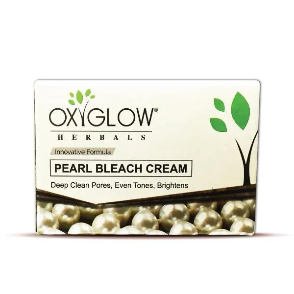 Netmeds | OxyGlow Herbals Pearl Bleach Cream 300 gm