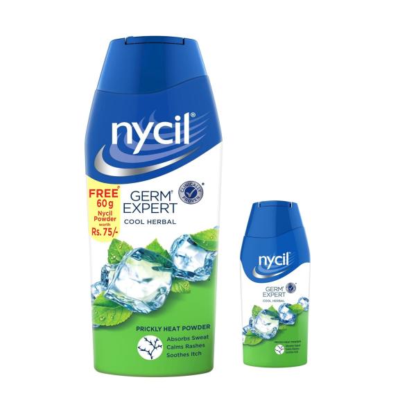 Netmeds | Nycil Cool Herbal Powder 150 gm ( With Free 60 g )
