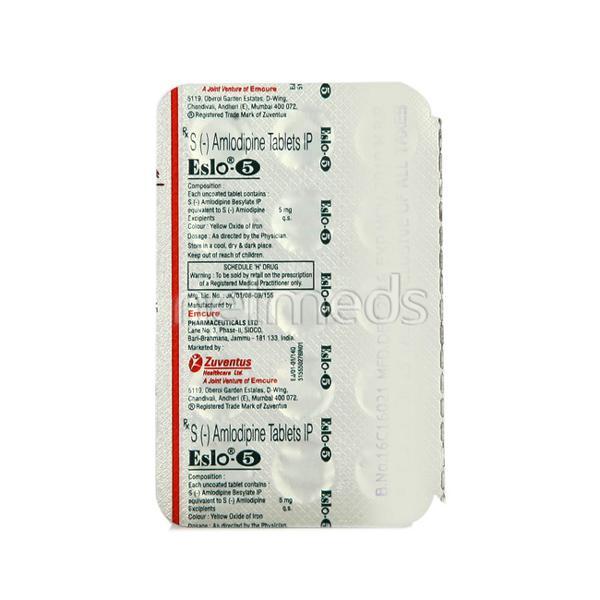 Netmeds | Eslo 5mg Tablet 15'S