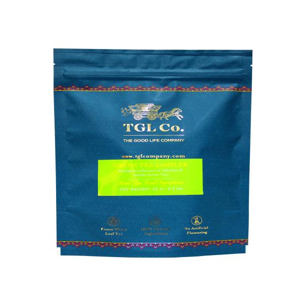 Netmeds | TGL Co. Green Tea Sampler Tea bags - Assorted 10's