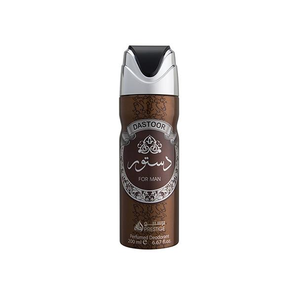 Netmeds | Lattafa Dastoor Men Imported Long Lasting Perfumed Deodorant Spray 200 ml