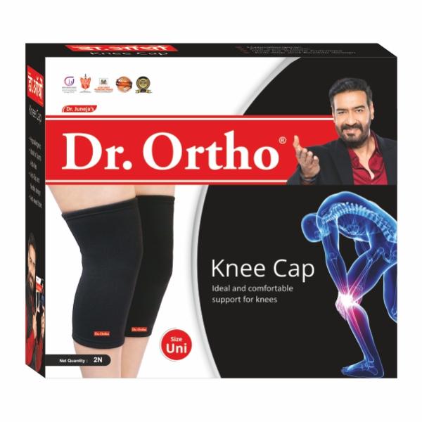 Netmeds | Dr. Ortho Knee Cap Pair - Black 1's