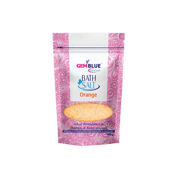 Netmeds | Gemblue Biocare Orange Epsom Bath Salt 300 gm