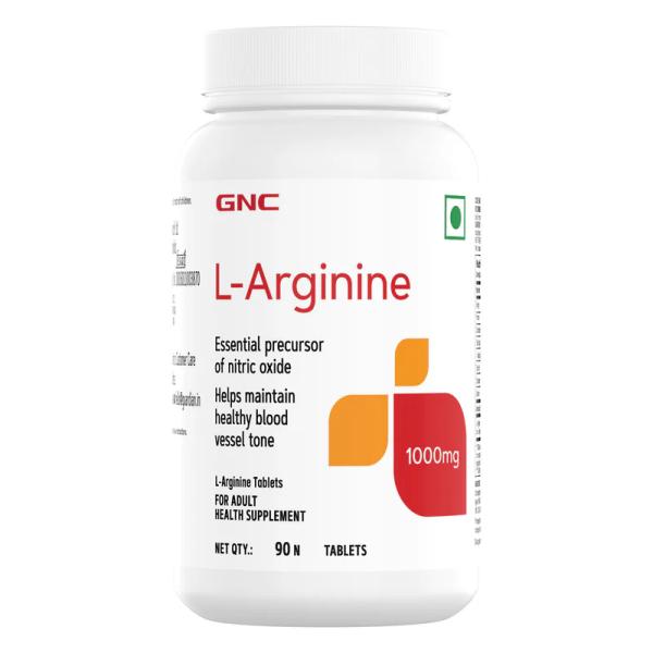 Netmeds | GNC L-Arginine 1000 mg Tablet 90's