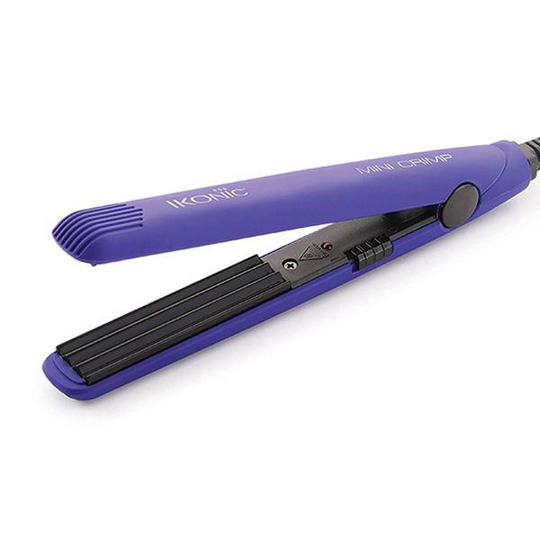 Netmeds | Ikonic Professional Mini Hair Crimper - Purple & Black