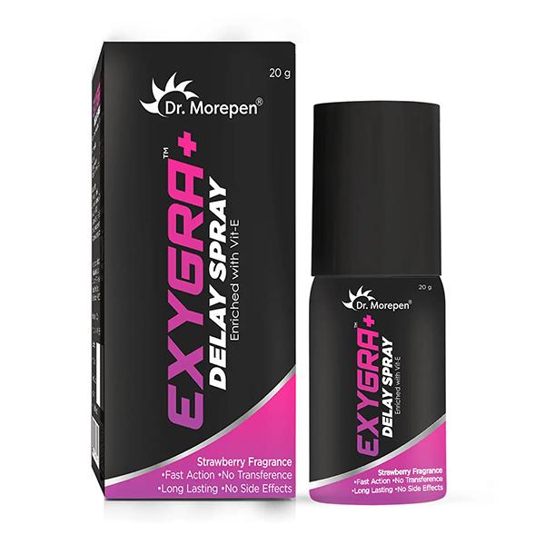 Netmeds | Dr. Morepen Exygra+ Delay Topical Spray 20 g
