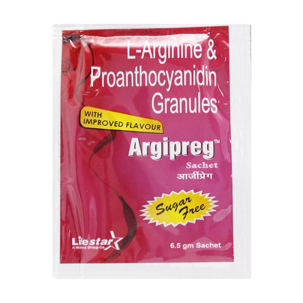 Netmeds | Argipreg Sugar Free with Improved Flavour Sachet 6.5gm