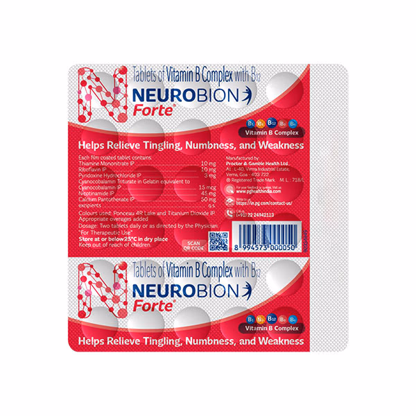 Neurobion Forte Tablet 30'S - Price, Uses, Side Effects | Netmeds Neurobion Forte Tablet 30'S - Price, Uses, Side Effects | Netmeds
