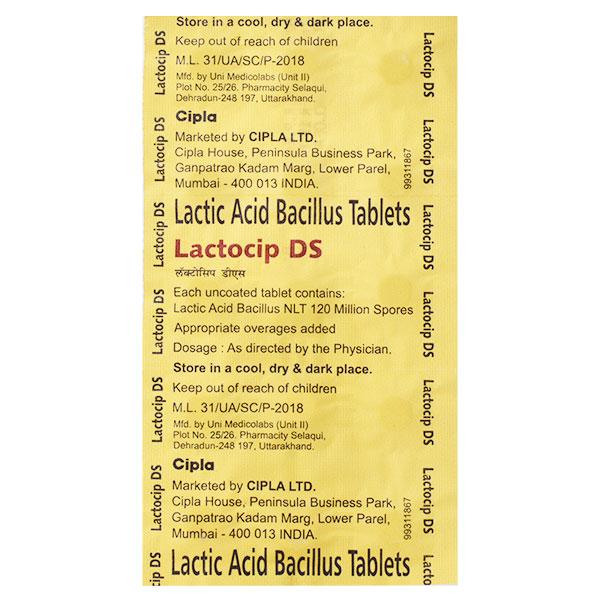 Netmeds | Lactocip DS Tablet 15'S