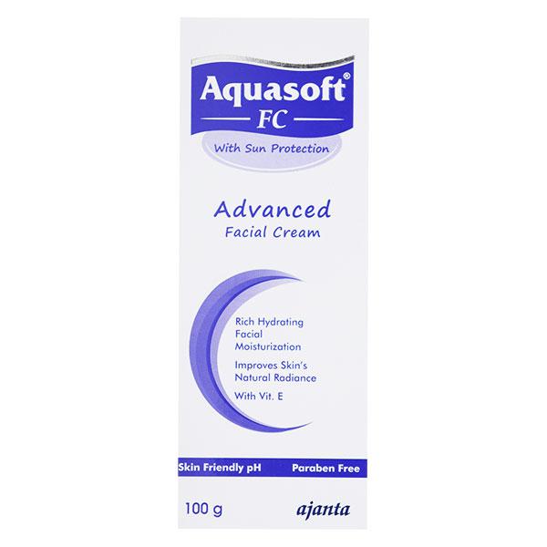 Netmeds | Aquasoft FC Advanced Facial Paraben Free Moisturizer Cream 100gm