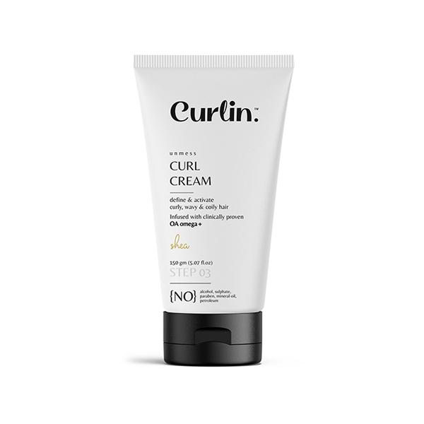 Netmeds | Curlin Unmess Curl Cream 150 gm
