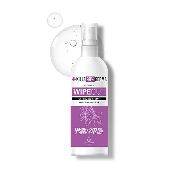 Netmeds | Wipeout Sanitizing Spray 200 Ml