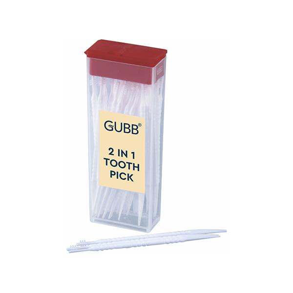 Netmeds | Gubb 2 In 1 Tooth Pick 50S 49 gm