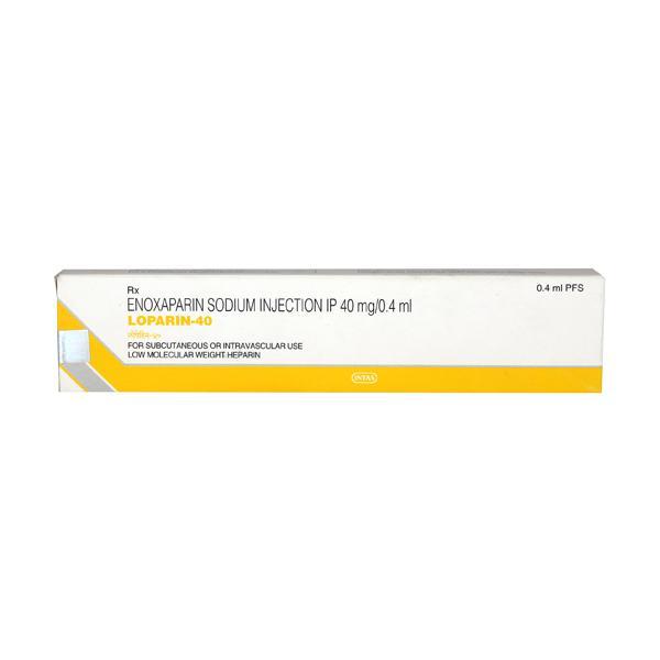 Netmeds | Loparin 40mg Injection 0.4ml