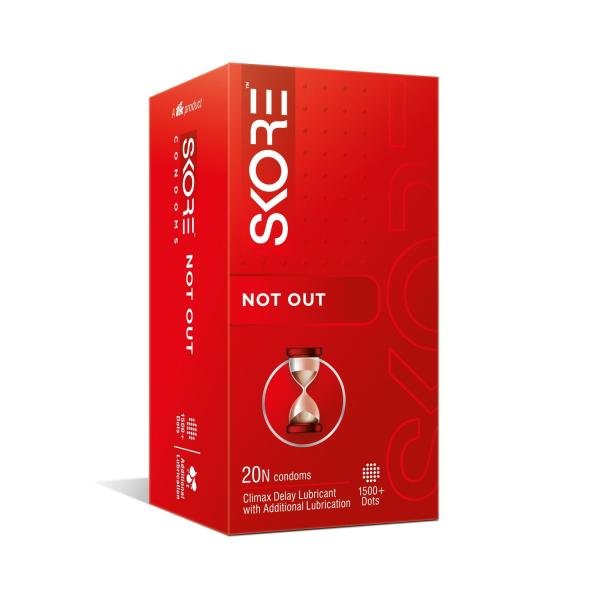 Netmeds | Skore Notout Climax Delay with 1500 Plus Raised Dots 20's