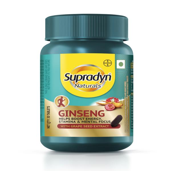 Netmeds | Supradyn Naturals Ginseng Multivitamin Tablets 30's