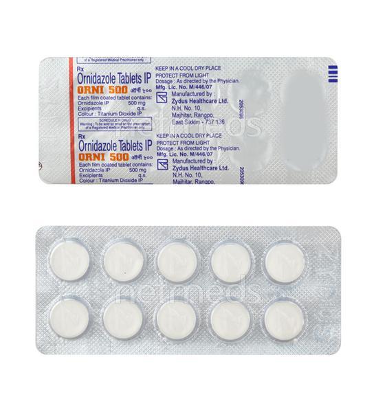 Netmeds | Orni 500mg Tablet 10'S