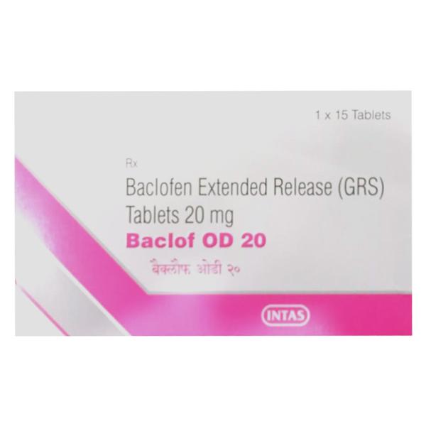 Netmeds | BACLOF OD 20 Tablet 15's