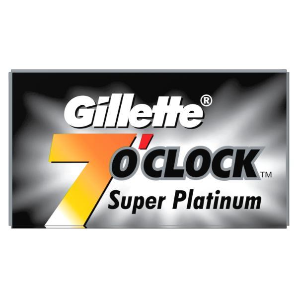 Netmeds | Gillette 7'O Clock Super Platinum Stainless Blade 10's