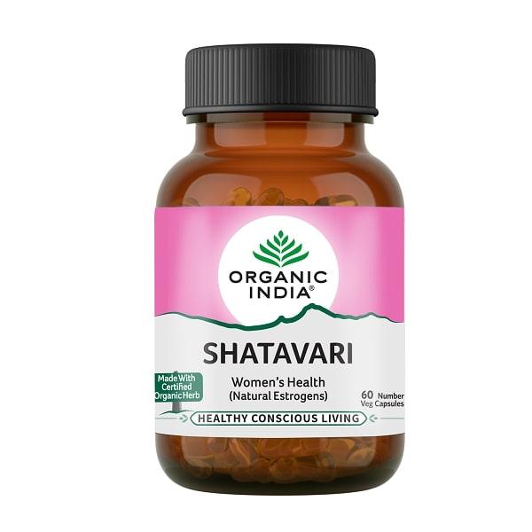 Netmeds | Organic India Shatavari Veg Capsules 60's
