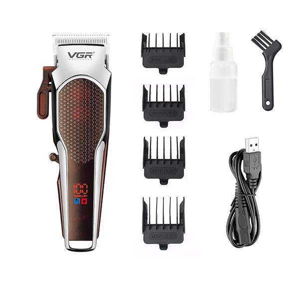 Netmeds | VGR V-189 Trimmer 180 min Runtime 4 Length Settings (Maroon) 1's