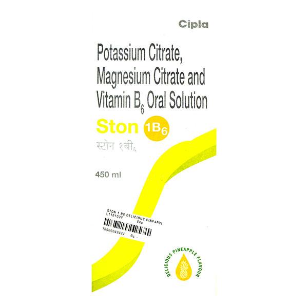 Netmeds | STON 1 DELICIOUS PINEAPPLE FLAVOUR Oral Solution 450ml