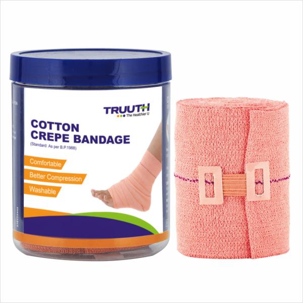 Netmeds | Truuth Crepe Bandage (6 cm x 4 mtr)