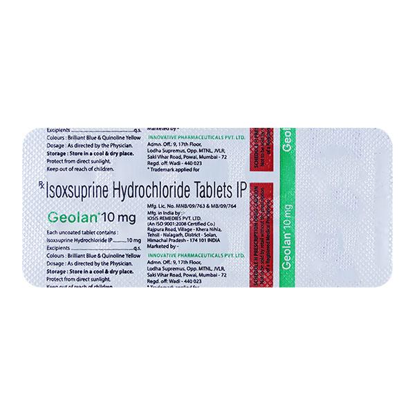 Netmeds | GEOLAN 10mg Tablet 10's