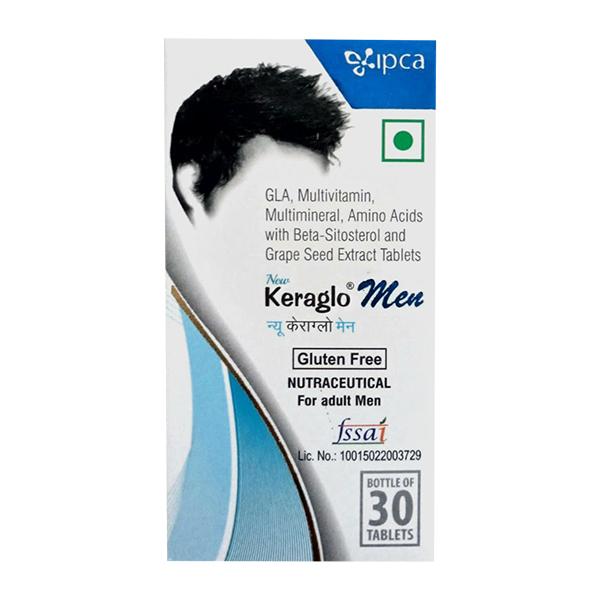 Netmeds | KERAGLO MEN NEW GLUTEN FREE Tablet 30's