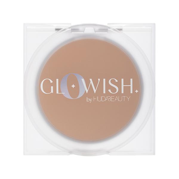 Netmeds | Huda Beauty Glowish Luminous Pressed Powder 04 Light Medium 10 gm