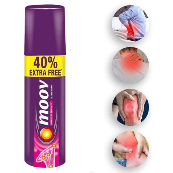 Netmeds | Moov Pain Relief Specialist Active Spray 50 gm