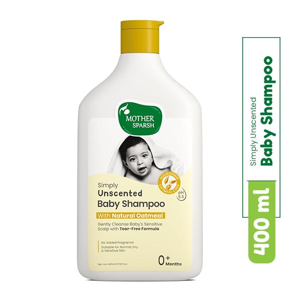 Netmeds | Mother Sparsh Simply Unscented Baby Shampoo 400 ml