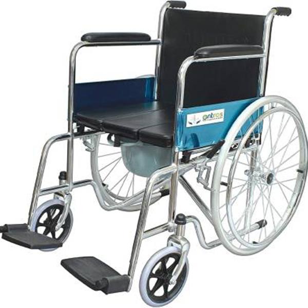 Netmeds | Entros Wheelchair with Commode Mode (EHS-609U)