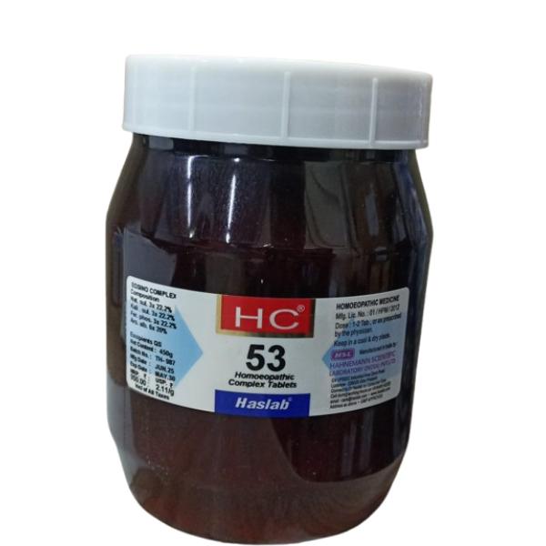 Netmeds | Haslab HC 53 (Homeopathic Complex) Tablet 450 g