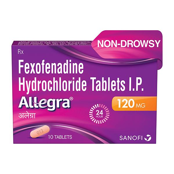 Netmeds | Allegra 120mg Tablet 10'S