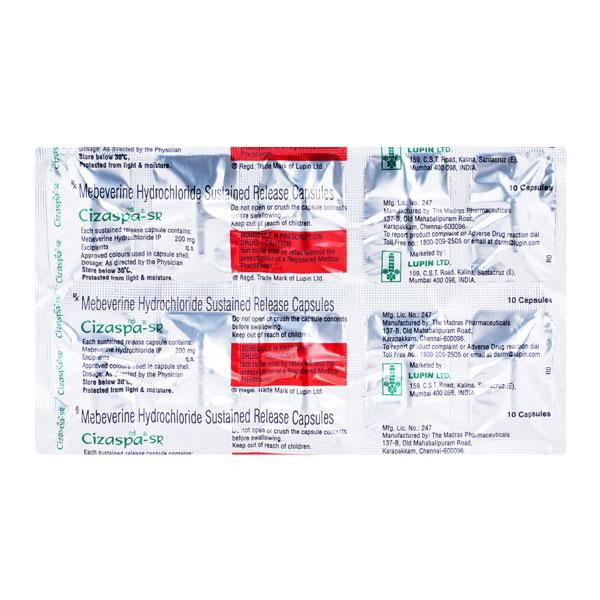Netmeds | CIZASPA SR Capsule 10's