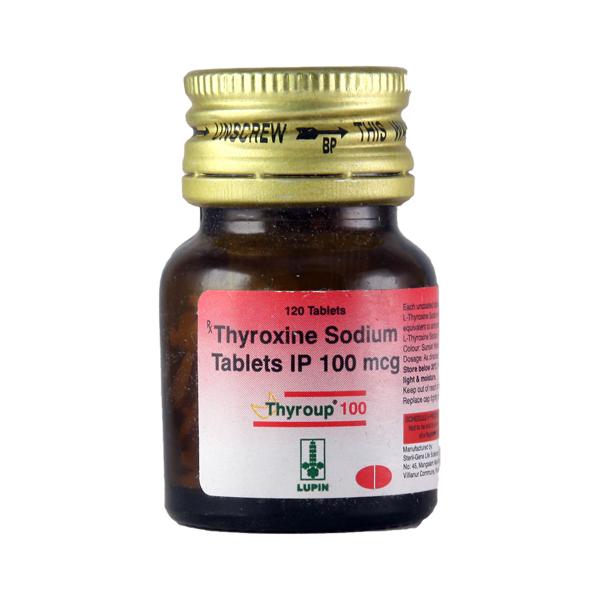 Netmeds | THYROUP 100mcg Tablet 120's
