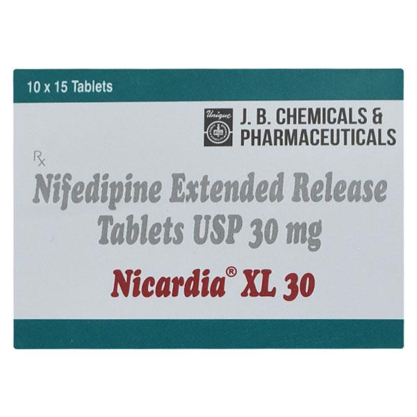 Netmeds | NICARDIA XL 30 Tablet 15's