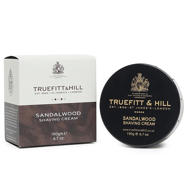 Netmeds | Truefitt and Hill Sandalwood Shave Cream Bowl Signature Product of Truefitt and Hill Essential Grooming Collection Best For Dry Skin 190 gm