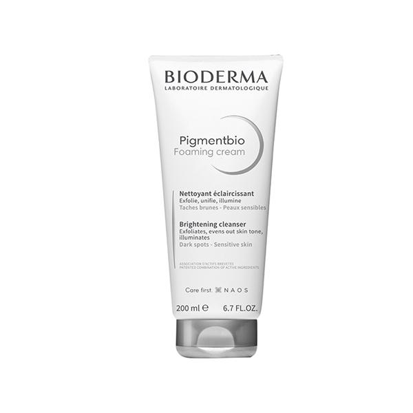 Netmeds | Bioderma Pigmentbio Foaming Cream Brightening Exfoliating Cleanser For Face 200 ml