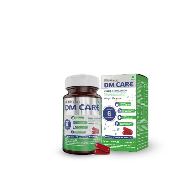 Netmeds | Jubilant Nutrihance DM CARE Forslean Veg Capsules 30's