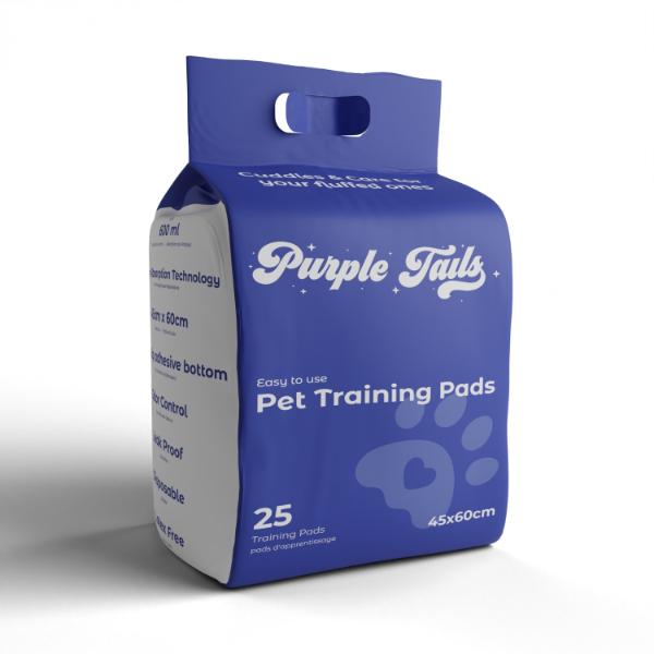 Netmeds | Purple Tails Pet Training Pads (45x60 cm) 25's