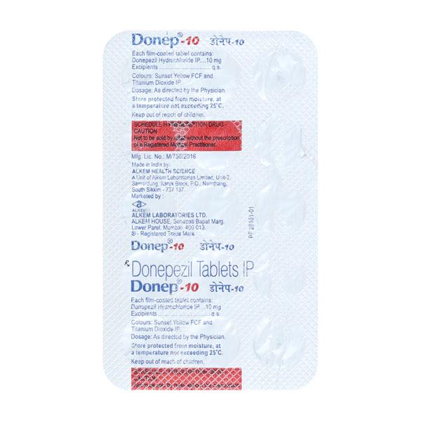 Netmeds | Donep 10mg Tablet 15'S