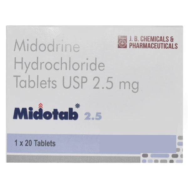 Netmeds | MIDOTAB 2.5 Tablet 20's