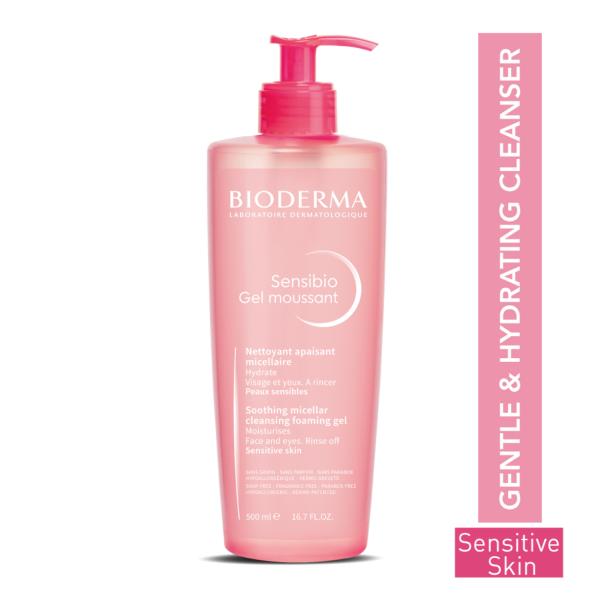Netmeds | Bioderma Sensibio Soothing Micellar Cleansing Foaming Sensitive Skin 500ml