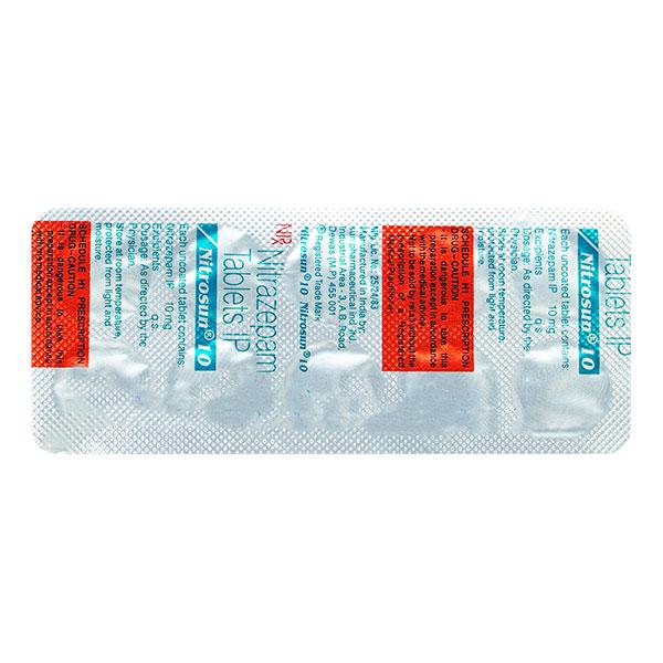 Netmeds | Nitrosun 10mg Tablet 10'S