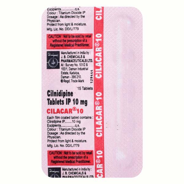 Netmeds | CILACAR 10 Tablet 15's