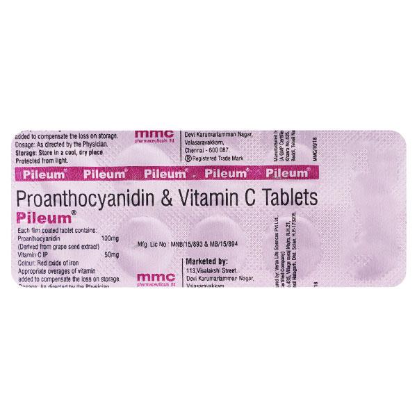 Netmeds | Pileum Tablet 10'S