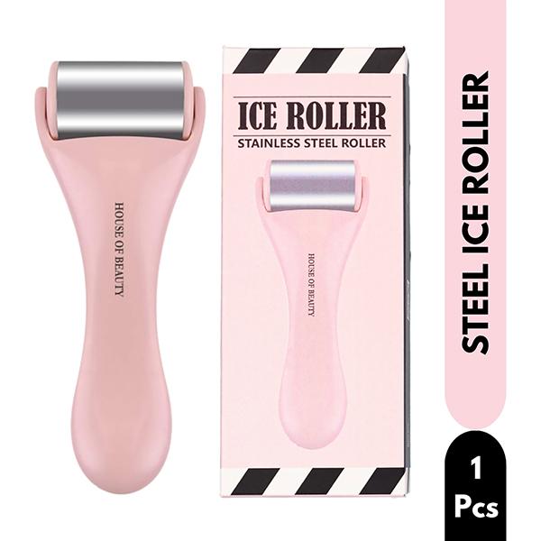 Netmeds | House of Beauty Steel Ice Roller-Puffy Eyes, Redness, Pimples,Digital Eyes Stress Reduction 1's